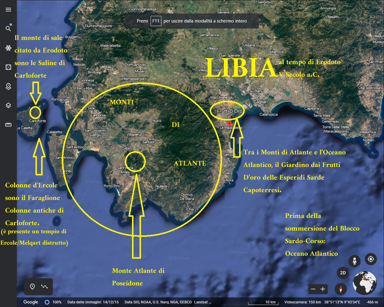 Until now the cartography of Herodotean Libya has been wrong: Libya is the province of Cagliari